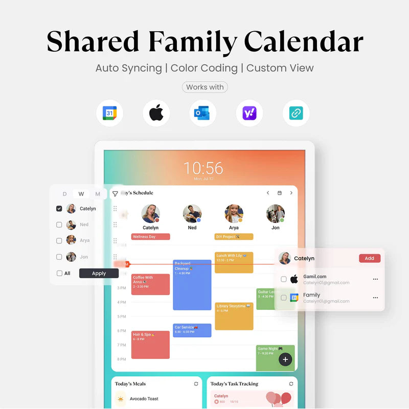 StreamSmile™️ 21" Digital Calendar VIP